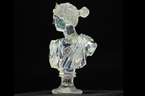 Transparent Resin Bust Sculpture For Interior Decoraiton  Transparent Resin Bust Sculpture For Interior Decoraiton
